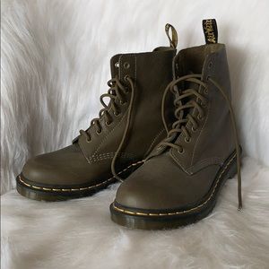 dr martin green boots